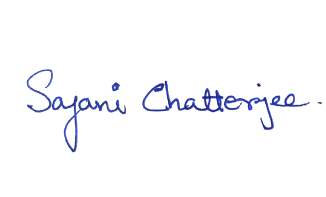 Sayani Chatterjee Signature